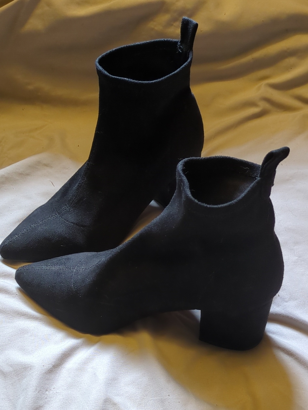 Black Suede Boots